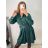 Women's Elegant Long Sleeve Shirt Dress (S/M ONE SIZE) ITALIAN FASHION IMWKK223994