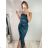 Women's Long Elegant Strapless Prom Dress (S/M ONE SIZE) ITALIAN FASHION IM322500