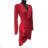 Sexy trägerloses Minikleid für Damen (S / M ONE SIZE) ITALIAN FASHION IMM22922
