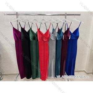 Women's Elegant Sparkly Strapless Dress (S/M ONE SIZE) ITALIAN FASHION IMWKK224076