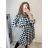 Women's Long Sleeve Turtleneck Dress (uni s-l) ITALIAN FASHION IM720011