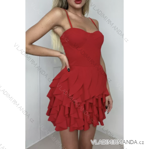 Women's elegant carmen dress (S/M ONE SIZE) ITALIAN FASHION IMPBB22B22241