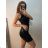 Summer long sleeve flowered women's dress (UNI S / L) ITALIAN FASHION IMK20150 red S/M
