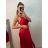 Women's Long Elegant Strapless Prom Dress (S/M ONE SIZE) ITALIAN FASHION IMWE223030