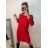 Women's Elegant Long Sleeve Dress (S/M ONE SIZE) ITALIAN FASHION IMWKK224087