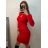 Šaty plesové dlouhé elegantní bez rukávu dámské (S/M ONE SIZE) ITALSKÁ MÓDA IMPBB22B22876