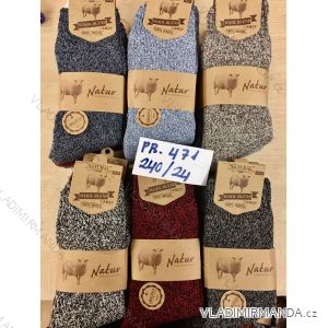 Ponožky teplé vlněné ovčí dámské (35-42) AMZF AMZF22PB471