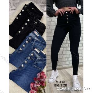 Rifle jeans dlhé dámske (M-4XL) M.SARA MSR23055