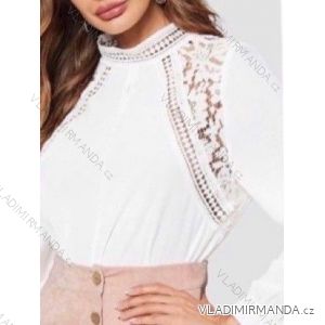 Tunika/halenka dlouhý rukáv dámské (S/M ONE SIZE) ITALSKÁ MÓDA IMWD23066