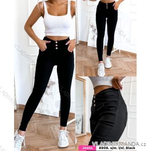 Kalhoty strečové dlouhé dámské (S/M-L/XL) TURECKÁ MÓDA TMWL238908