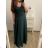 Šaty plesové elegantní společenské bez rukávu dámské nadrozměr (L/XL/2XL ONE SIZE) ITALSKÁ MÓDA IMM22XF-324 XL/2XL black