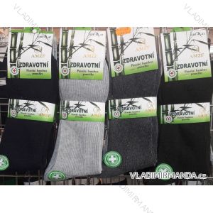 Ponožky zdravotní lem bambusové pánské (40-47/mix) AMZF A-9012