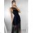 Women's Elegant Sleeveless Tulle Dress (S/M ONE SIZE) ITALIAN FASHION IMM22Q52235A
