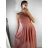 Women's Elegant Sleeveless Tulle Dress (S/M ONE SIZE) ITALIAN FASHION IMM22Q52235A