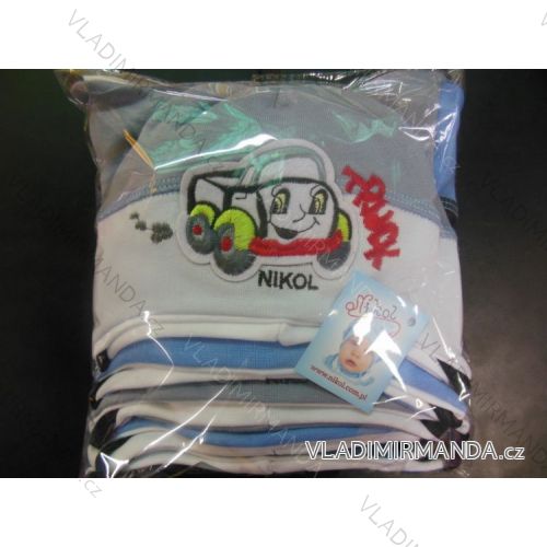 Čepice jarní kojenecká chlapecká (one size) POLSKá VýROBA POL243