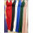 Women's Strapless Long Dress (S/M ONE SIZE) ITALIAN FASHION FMPRP23R1466