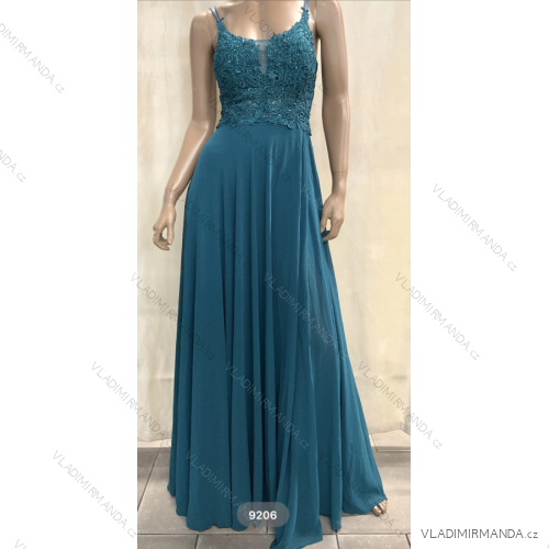Women's Long Elegant Strapless Dress (S/M ONE SIZE) ITALIAN FASHION FMPRP239206