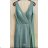 Women's Long Elegant Sleeveless Dress (S/M ONE SIZE) ITALIAN FASHION FMPRP231773