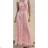 Women's Long Elegant Strapless Dress (S/M ONE SIZE) ITALIAN FASHION FMPRP231748