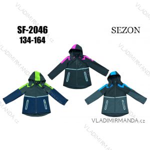 Bunda softshellová jarní dorost dívčí a chlapecká (134-164) SEZON SEZ23SF-2046