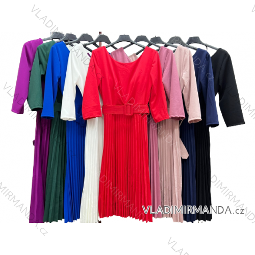 Women's Short Sleeve Shirt Dress (S / M ONE SIZE) ITALIAN FASHION IM422633