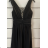 Šaty dlhé elegantné spoločenské bez rukávov dámske (S/M ONE SIZE) TALIANSKA MÓDA FMPRP23M-841