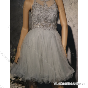 Women's Elegant Party Sleeveless Dress (S/M ONE SIZE) ITALIAN FASHION FMPRP23DF8816