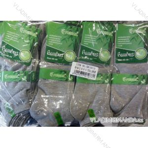 Ponožky kotníkové pánské bambusové (40-47/šedá) PESAIL XM1001D