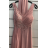 Šaty dlhé elegantné spoločenské bez rukávov dámske (S/M ONE SIZE) TALIANSKA MÓDA FMPRP231663