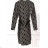 Šaty elegantní dlouhý rukáv dámské (S/M ONE SIZE) ITALSKÁ MÓDA FMPRP23MC1700