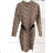 Šaty elegantní dlouhý rukáv dámské (S/M ONE SIZE) ITALSKÁ MÓDA FMPRP23MC1700