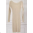 Langarmkleid für Damen (S/M EINHEITSGRÖSSE) ITALIAN FASHION FMPRP23M1555