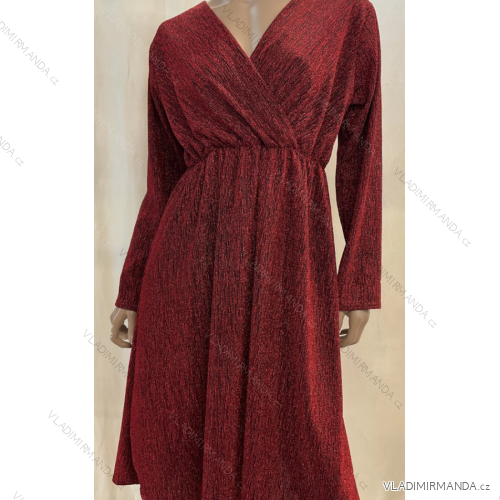 Langarmkleid für Damen (S/M EINHEITSGRÖSSE) ITALIAN FASHION FMPRP2333261