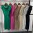 Šaty bez rukávu dámske (S/M ONE SIZE) TALIANSKA MÓDA IMPGM237208