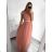Long formal elegant ball gown dress (UNI s-m) ITALIAN FASHION IMM20FL5620