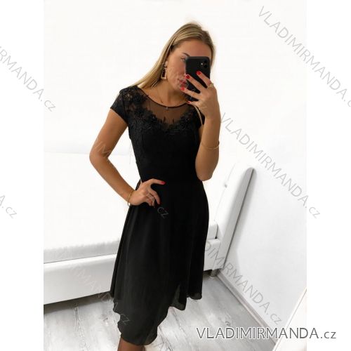 dress short sleeve womens (uni L-2XL) ITALIAN MODA IMS20004