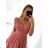 Šaty společenské dlouhé elegantní dámské (S/M ONE SIZE) ITALSKÁ MÓDA IM923MARINA/DU S/M tmavě modrá