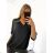Tunika Bluse 3/4 Langarm Damen (uni sm) ITALIENISCHE Mode IM9181186