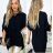 Košeľa dlhý rukáv dámske (S/M ONE SIZE) TALIANSKA MÓDA IMWY23008