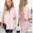 Košeľa dlhý rukáv dámske (S/M ONE SIZE) TALIANSKA MÓDA IMWY23008