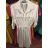 Women's Long Sleeve Shirt Dress (S/M ONE SIZE) ITALIAN FASHION IMH23010