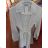 Šaty košeľové dlhý rukáv dámske (S/M ONE SIZE) TALIANSKA MÓDA IMH23013