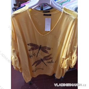 Tunika dlouhý rukáv dámské (S/M ONE SIZE) ITALSKÁ MÓDA IMH23018