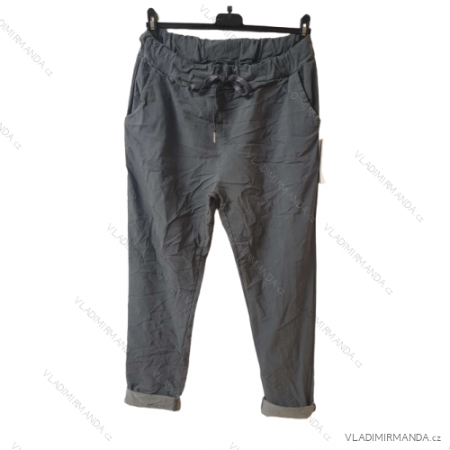 Nohavice strečové dlhé dámske (L / XL ONE SIZE) TALIANSKÁ MÓDA IMN23030