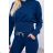 Set with wide jeans cuffs
