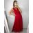 Women's Long Casual Elegant Sleeveless Dress (S/M ONE SIZE) ITALIAN FASHION IMPSH233584/DU khaki