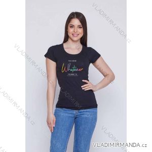 Damen-Kurzarm-T-Shirt (S-XL) GLO STORY GLO23WPO-P8637