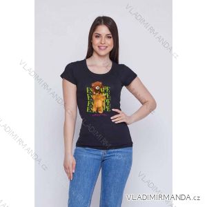 Damen-Kurzarm-T-Shirt (S-XL) GLO STORY GLO23WPO-P8641