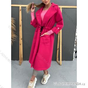 Women's Fluffy Long Sleeve Coat (S/M ONE SIZE) ITALIAN FASHION IMWHP23164