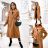 Women's Long Sleeve Fluff Lined Coat (S/M ONE SIZE) ITALIAN FASHION IMWK23167